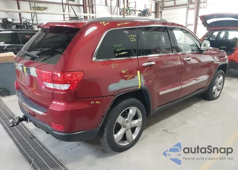 2012 Jeep Grand Cherokee Overland from USA, damaged, VIN 1C4RJFCT9CC162127
